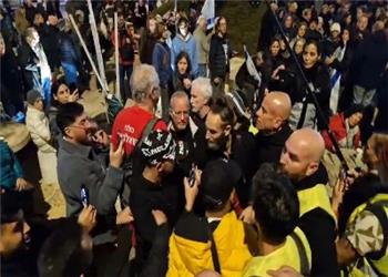 تظاهرات ضد دولتی در تلآویو