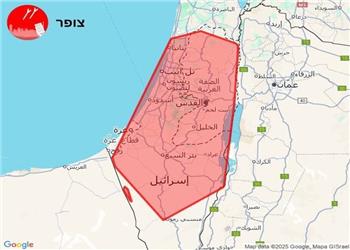 آژیر خطر در شمال و جنوب فلسطین اشغالی