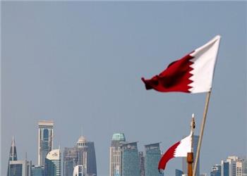 وقوع آتشسوزی در بندر قطر